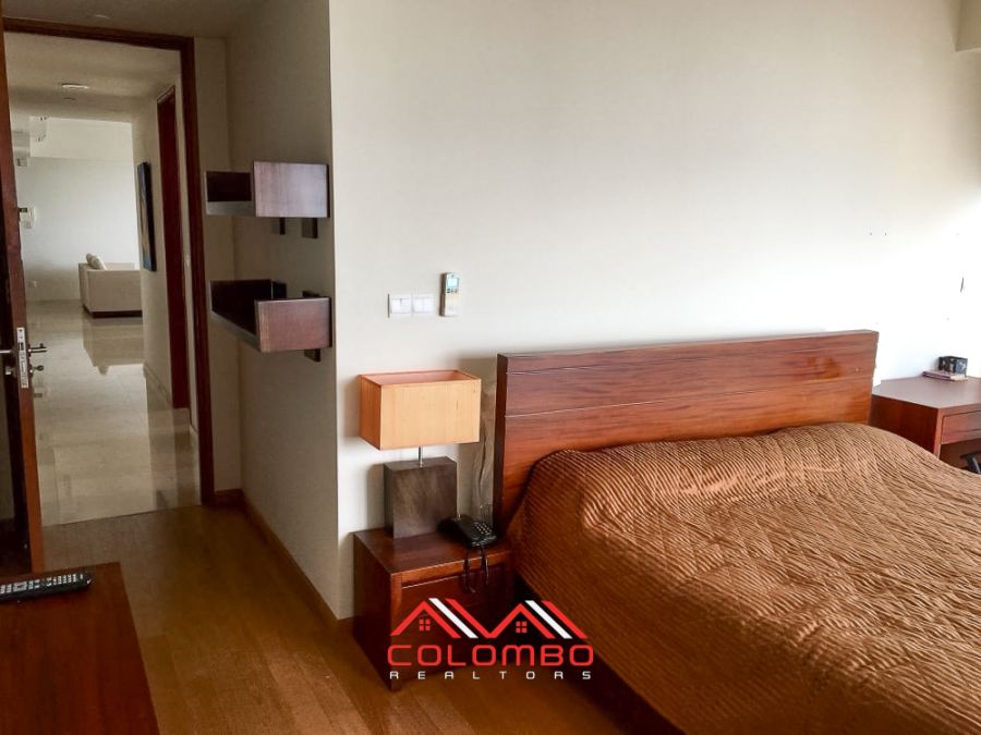 Modern Bedroom of Emperor Residencies 3 Bedroom Sea View Furnished Luxury Apartment for SALE in Colombo 3 by Colombo Realtors