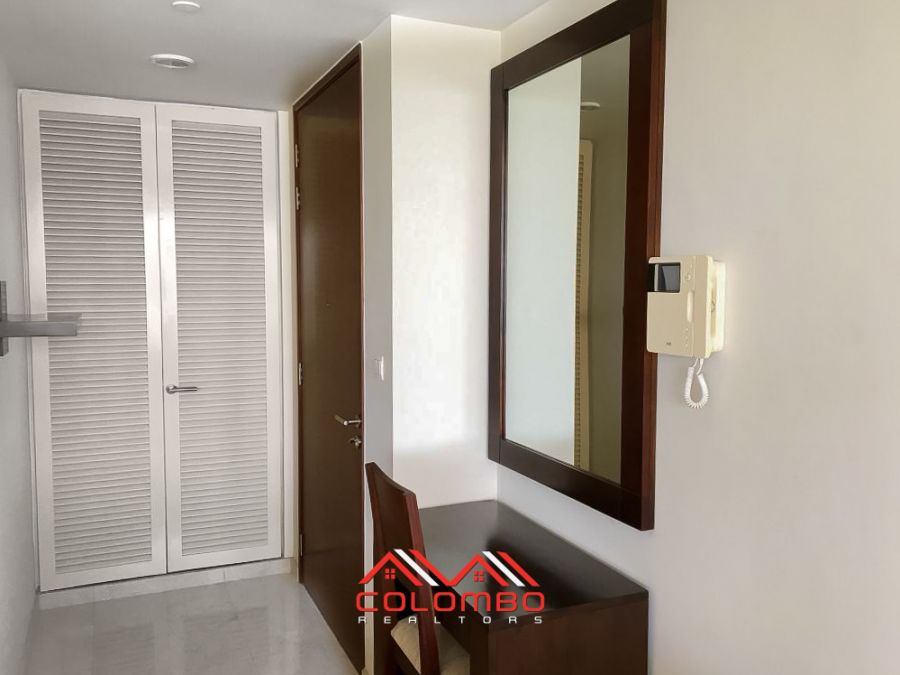 Closet in Bedroom of Emperor Residencies 3 Bedroom Sea View Furnished Luxury Apartment for SALE in Colombo 3 by Colombo Realtors