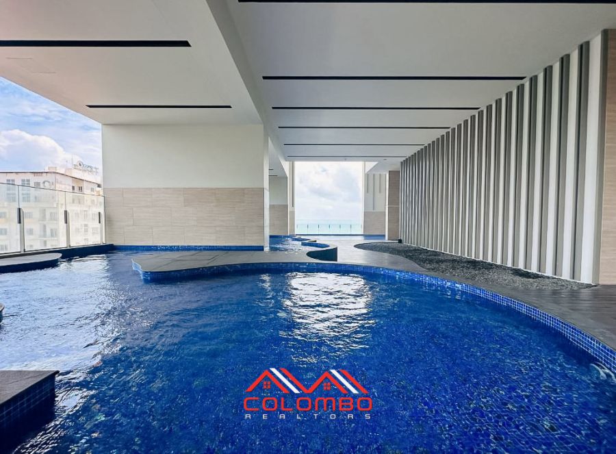 Swimming Pool of 606 The Address Tower Apartment for Rent or Sale in Colombo 3 by Colombo Realtors