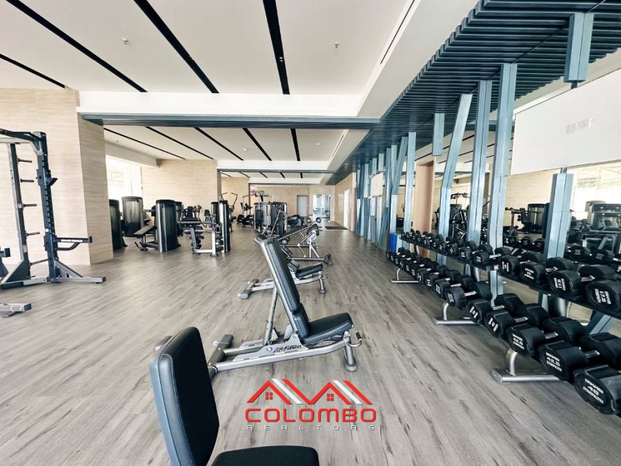 Gym of 606 The Address Tower Apartment for Rent or Sale in Colombo 3 by Colombo Realtors