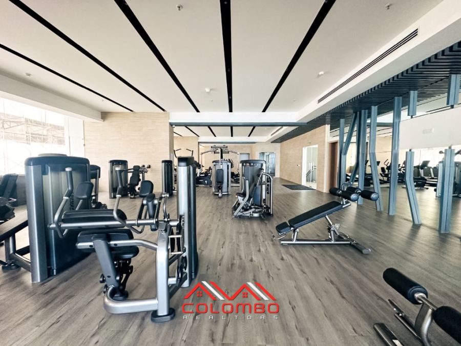 Gym of 606 The Address Tower Apartment for Rent or Sale in Colombo 3 by Colombo Realtors