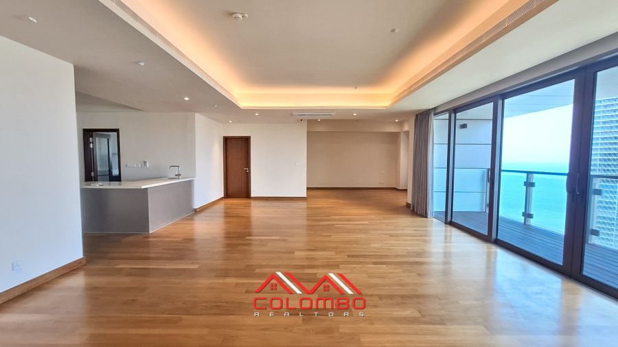 Luxury apartment 39th 40th 41st floors of Cinnamon Life, Colombo 02, offering stunning sea views for rent / lease. By Colombo Realtors, the Best Real Estate Company in Sri Lanka