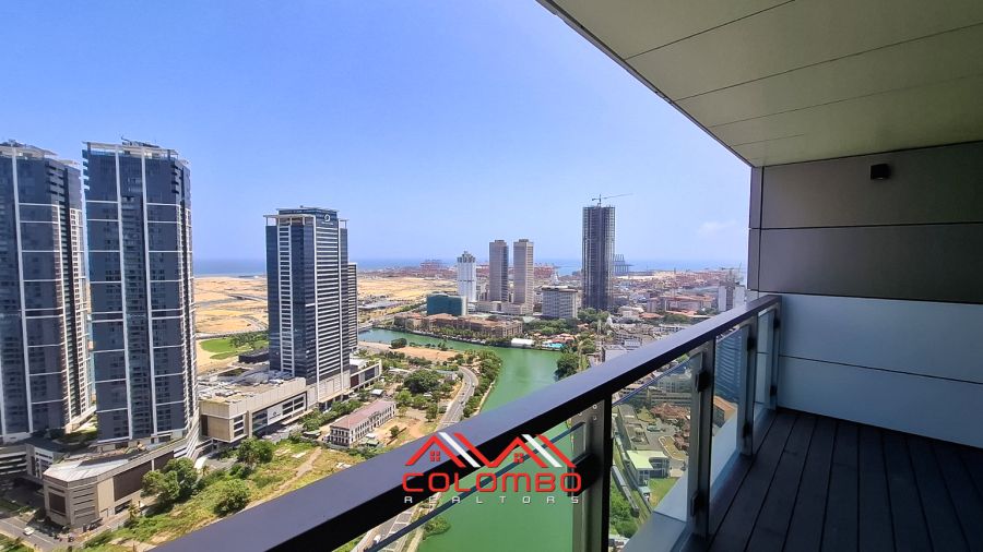 Luxury apartment 39th 40th 41st floors of Cinnamon Life, Colombo 02, offering stunning sea views for rent / lease. By Colombo Realtors, the Best Real Estate Company in Sri Lanka