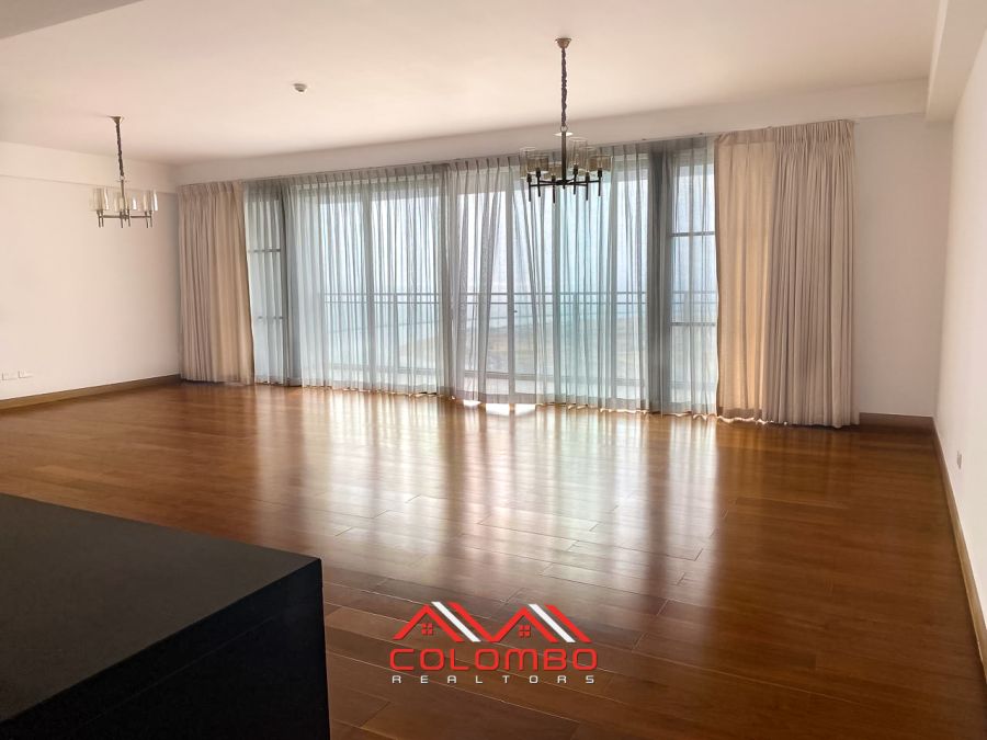 Living Room of Shangri-La One Galle Face Residence East Tower Apartment for Rent or Lease in Colombo 2 by Colombo Realtors