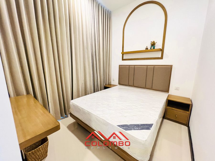 Bedroom of Tri-Zen Tower 1 Apartment for Rent or Lease in Colombo 2 by Colombo Realtors