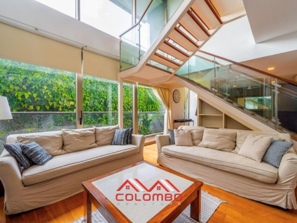 Living Room of 7TH SENSE Duplex 3 Bedroom 3003 sqft Luxury Apartment for SALE in Colombo 7 by Colombo Realtors