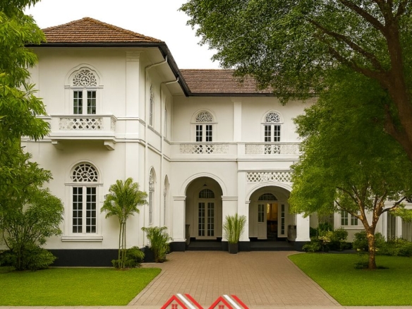 77 perches Rosmead Place frontage commercial residential land for sale in Colombo 7 facing a main road offered by Colombo Realtors Real Estate Company in Sri Lanka