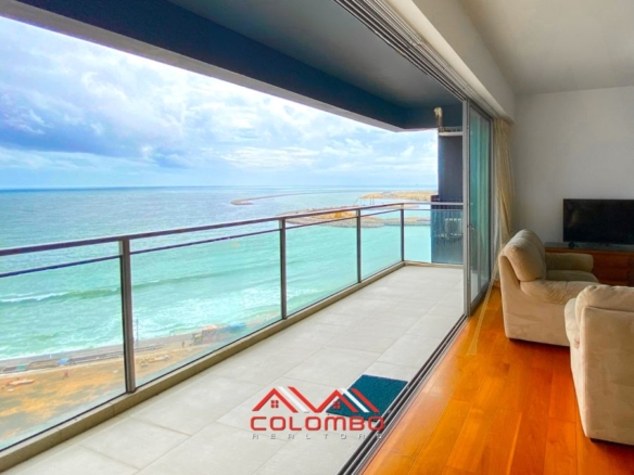 One Galle Face Shangri La Fully Furnished Sea View Apartment in the West Tower for rent or lease offered by Colombo Realtors Real Estate Company in Sri Lanka.